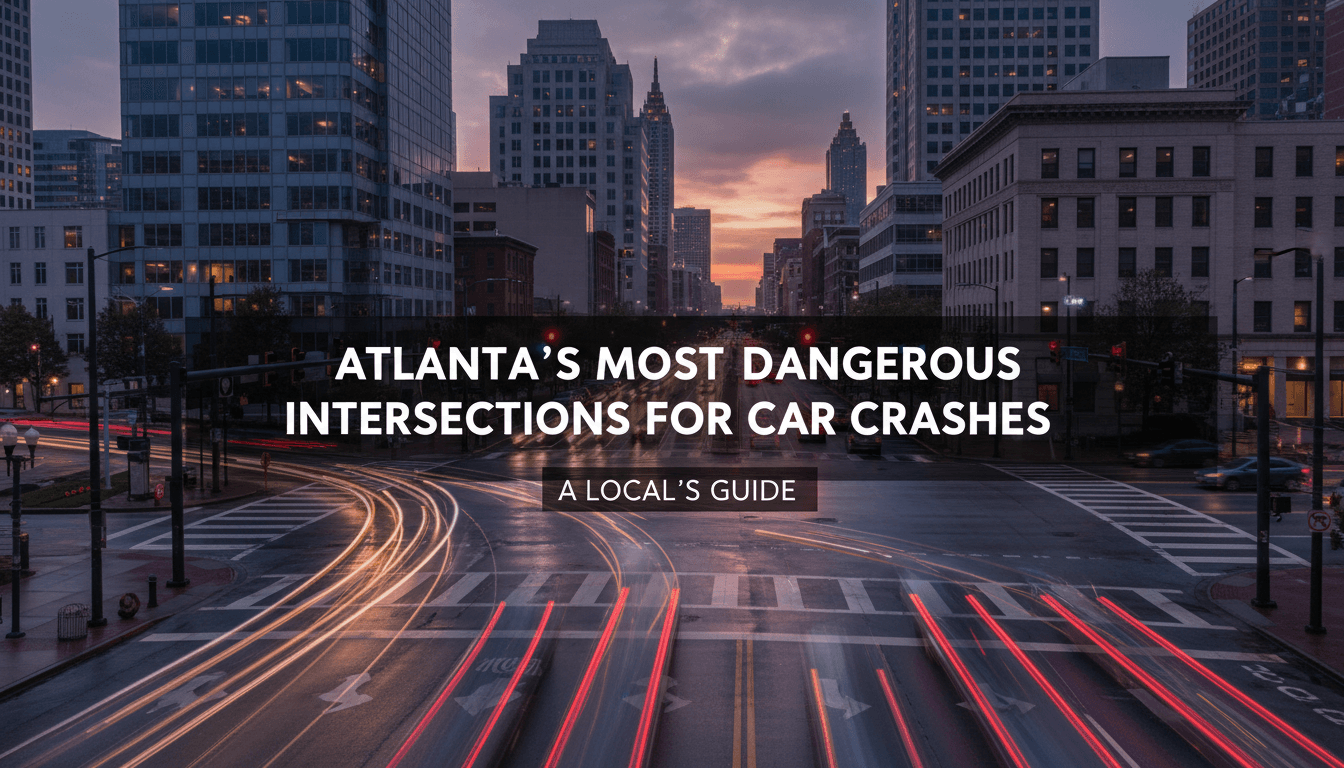 Atlanta's Most Dangerous Intersections for Car Crashes: A Local's Guide